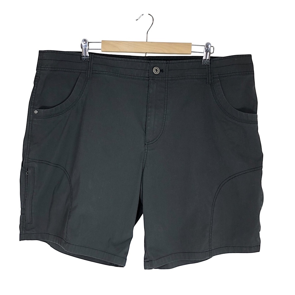 Kuhl Vintage Patina Dye the‎ RAMBLR Charcoal Lightweight Classic Look Shorts 42